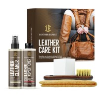 Malý set autokozmetiky na kožu Leather Expert - Leather Handbag Care Kit