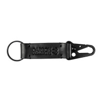 Kožený prívesok Carbon Collective Snap Hook Leather Key Chain - Black