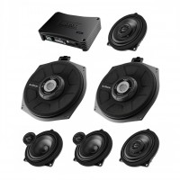 Kompletné ozvučenie Audison s DSP procesorom do BMW 3 (F30, F31, F34) so základným audio systémom