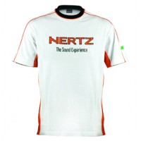 Tričko Hertz White/Orange short sleeve T-Shirt M
