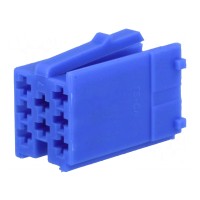 Modrý Mini ISO konektor 4carmedia 331441-3