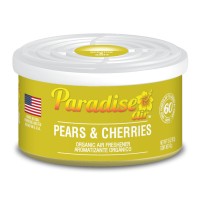 Osviežovač vzduchu Paradise Air Organic Air Freshener Pears & Cherries - Vôňa hrušky a višne (42 g)