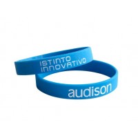 Náramok Audison Blue Bracelet - Audison Rubber Wristband