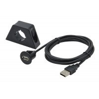 USB predlžovací kábel s držiakom