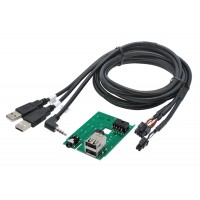 2x USB + JACK konektor Subaru