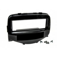 Rámček autorádia 1DIN - Toyota Aygo / Citroen C1 / Peugeot 108 UNI1