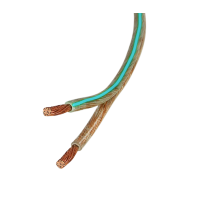 Reproduktorový kábel ACV RCA 25 transparent/mint yard goods