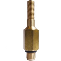 Mosadzný ventilček IK INOX/STT compressed air connector