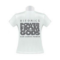Tričko Hifonics biele