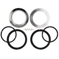 Univerzálne hliníkové podložky pod repro 200 na 165 mm