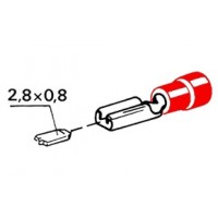 izolovaný konektor 2,8 MM 424101