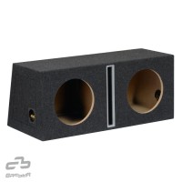 Bassreflexová dvojitá ozvučnica Basser B1035SX2 Black