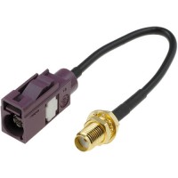 Anténny adaptér FAKRA - SMA-B 4carmedia AD.GPS.50.VI