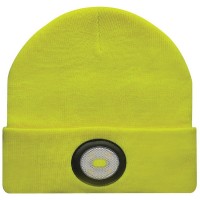 Čiapka so svietidlom Unilite Beanie Yellow