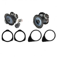 Reproduktory do Fiat 500X set č. 2