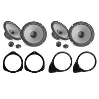 Reproduktory do Fiat 500L set č. 1