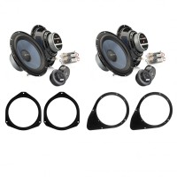 Reproduktory do Fiat 500L set č. 2