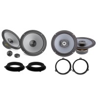 Reproduktory do Fiat Panda II set č. 1