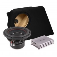 Set subwoofera v OEM ozvučnici a zosilňovače do Ford Focus II č.2