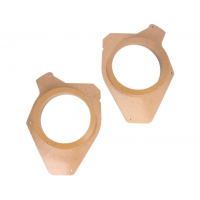 MDF redukcie pod reproduktory pre Peugeot 206