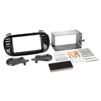 Rámček autorádiá 2DIN - Fiat 500 UNI3