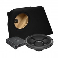 Set subwoofera v OEM ozvučnici a zosilňovače do Ford Focus II č.1