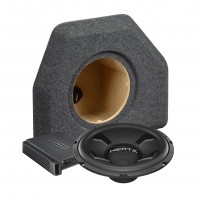 Set subwoofera v OEM ozvučnici a zosilňovače do Volkswagen Passat B6, B7 č.1